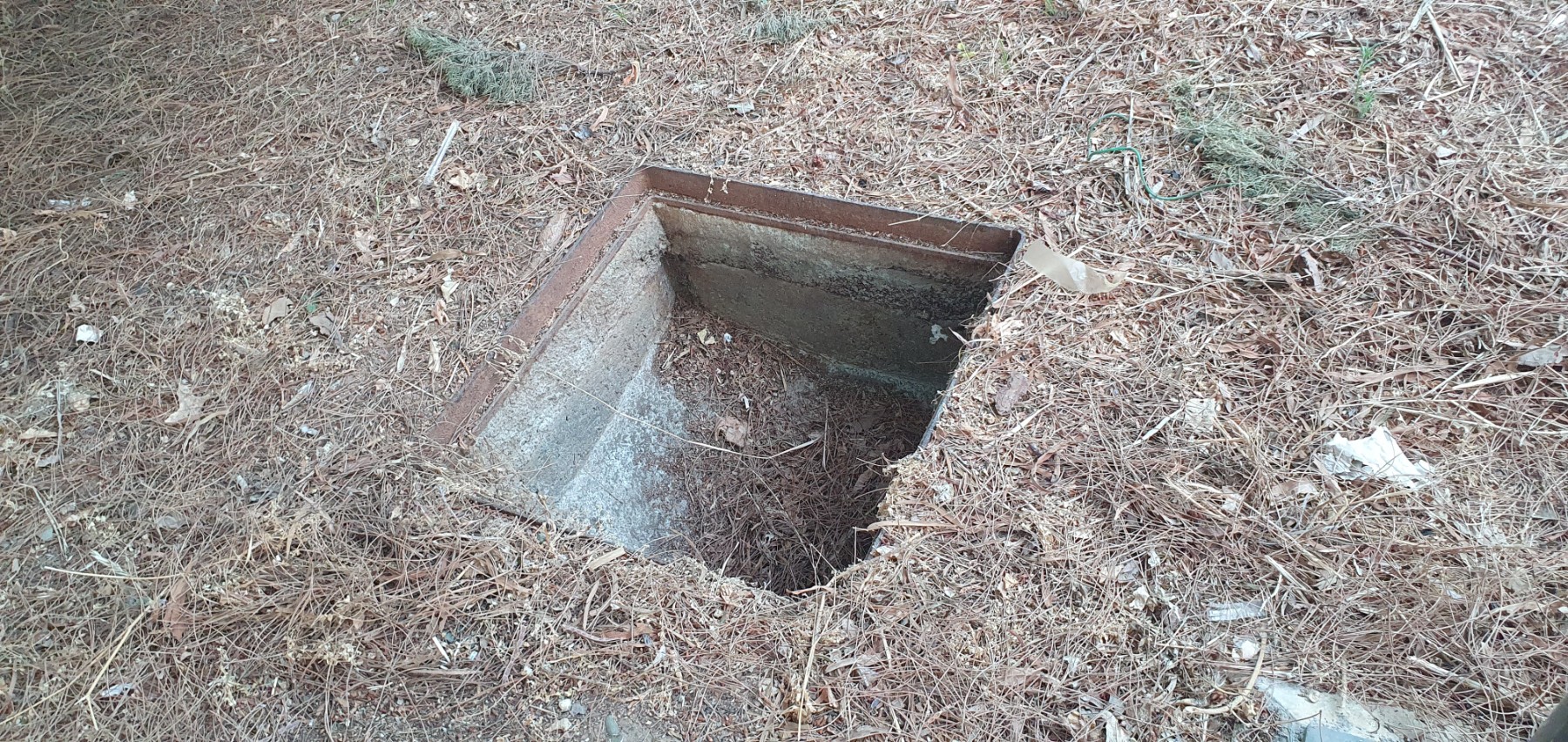 Missing cover